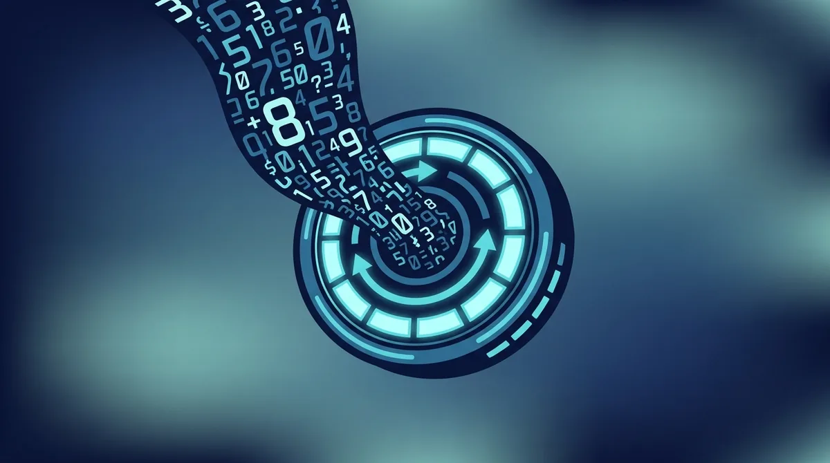 شاشة ساعة رقمية تتقلب من 03:14:07 UTC في 19 يناير 2038، توضح فيضان الوقت الموقّع 32 بت لـ Unix